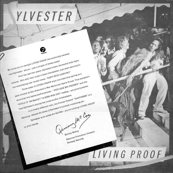 Sylvester : Living Proof (12", EP, Promo, Smplr)