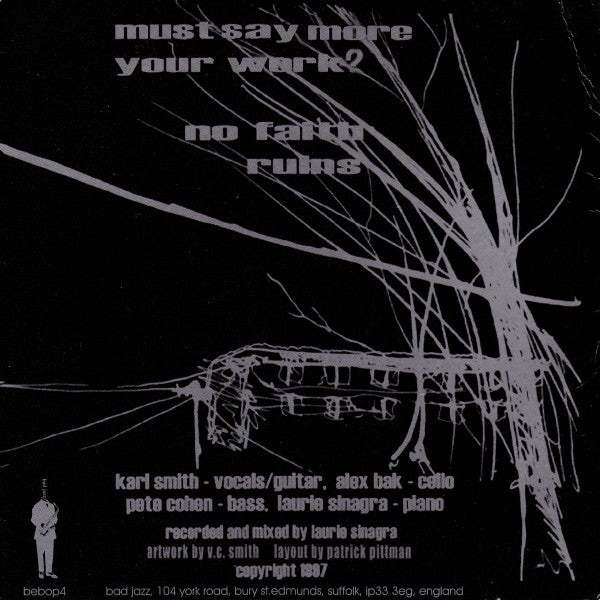 Karl Smith : The Sky Is Beginning To Bruise (7", EP, Single)