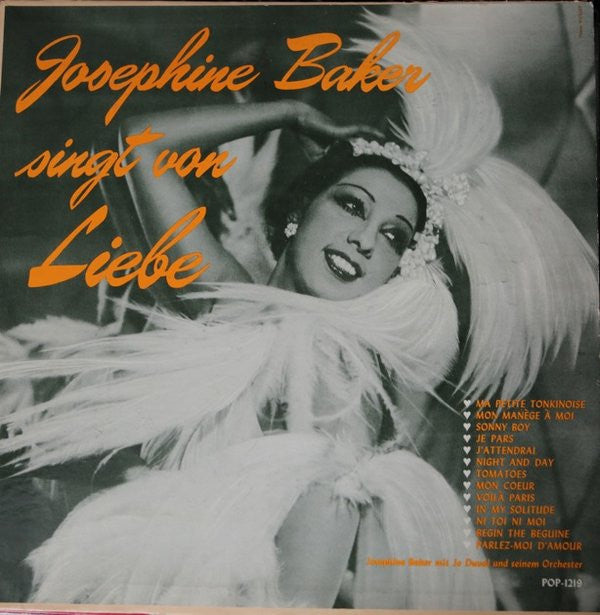 Josephine Baker Mit Jo Duval Et Son Orchestre : Josephine Baker Singt Von Liebe (LP, Album)