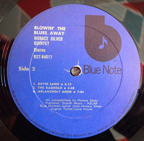 The Horace Silver Quintet & The Horace Silver Trio : Blowin' The Blues Away (LP, Album, RE)