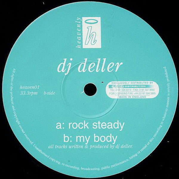 DJ Deller : Rock Steady / My Body (12")