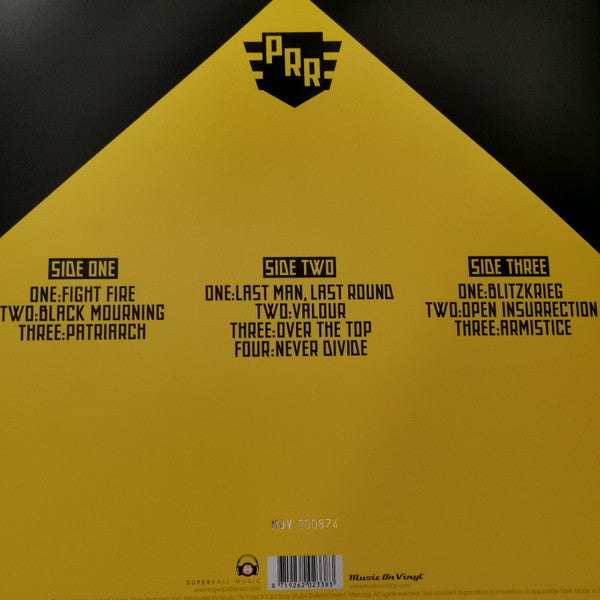 Pure Reason Revolution : Hammer And Anvil (2xLP, Album, Ltd, RE, Yel)