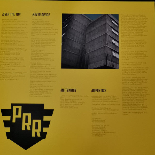 Pure Reason Revolution : Hammer And Anvil (2xLP, Album, Ltd, RE, Yel)