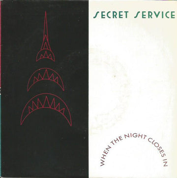 Secret Service : When The Night Closes In (7", Single)