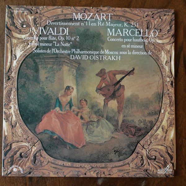 Vivaldi*, Marcello*, Mozart*, David Oistrach : Virtuoses Kammerkonzert (LP)