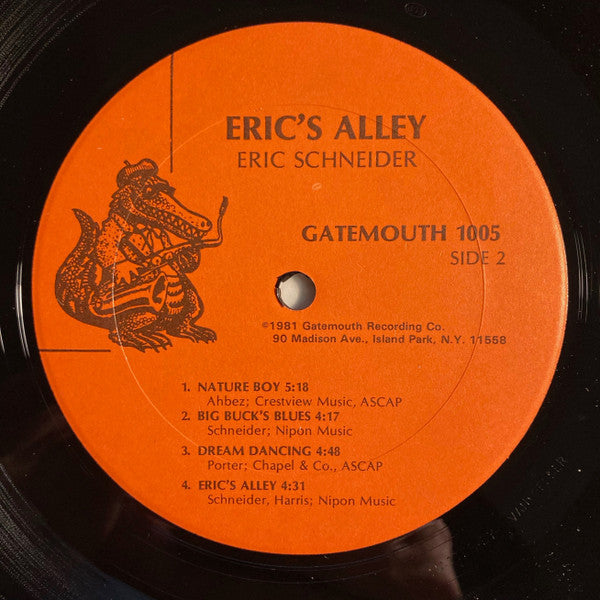 Eric Schneider (3) : Eric's Alley (LP)