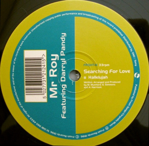 Mr. Roy Featuring Darryl Pandy : Searching For Love (12")