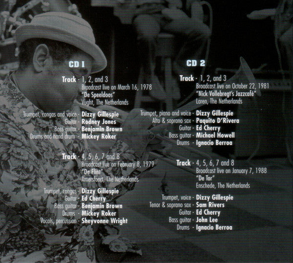 Dizzy Gillespie : The Sesjun Radio Shows (2xCD, Comp)