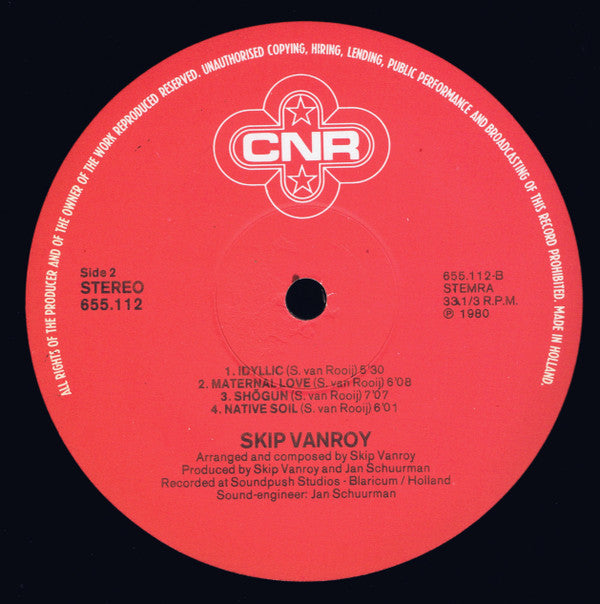 Skip van Rooy : Skip Vanroy (LP, Album)