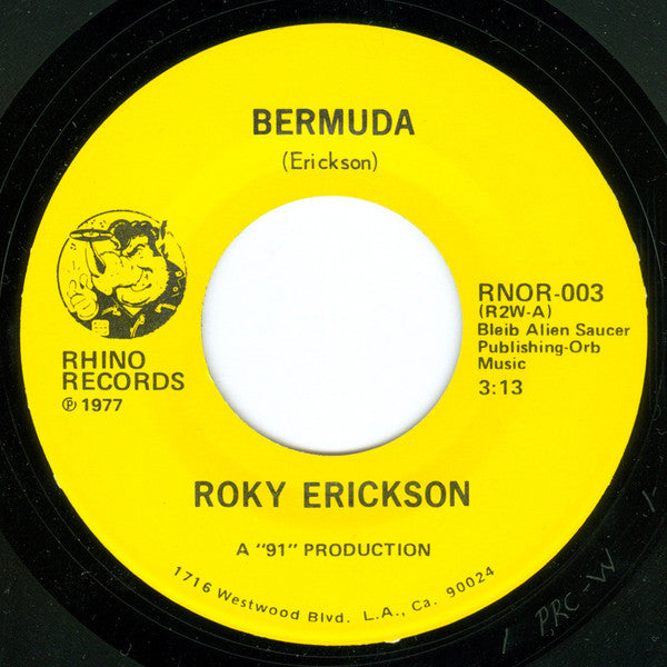 Roky Erickson : Bermuda / The Interpreter (7")