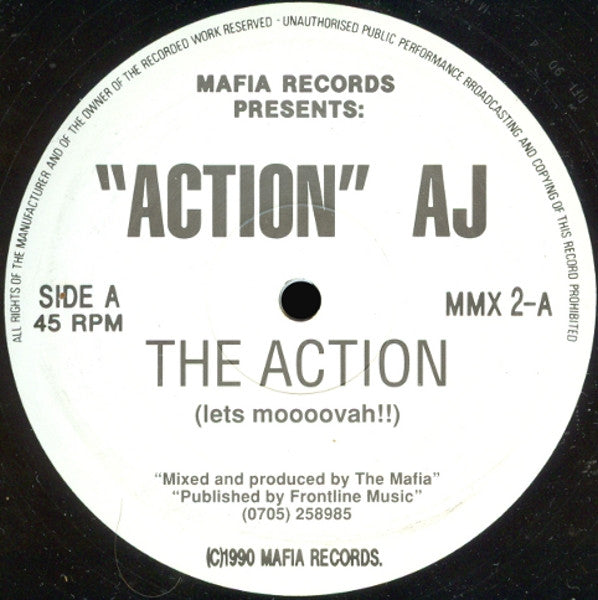 "Action" AJ* : The Action (12")