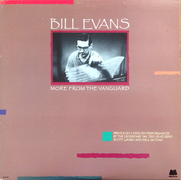 Bill Evans : More From The Vanguard (LP, Album)