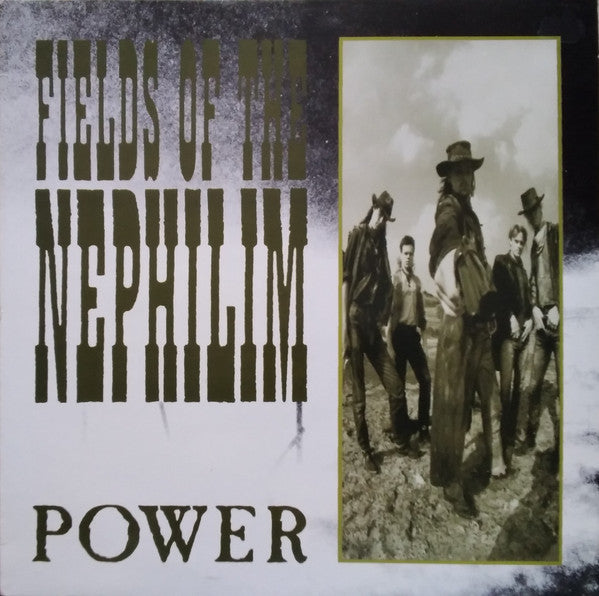 Fields Of The Nephilim : Power (12", Single, RE)