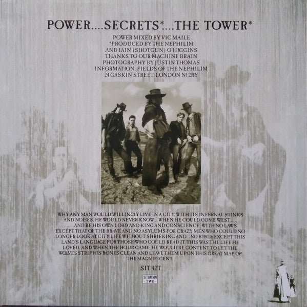 Fields Of The Nephilim : Power (12", Single, RE)