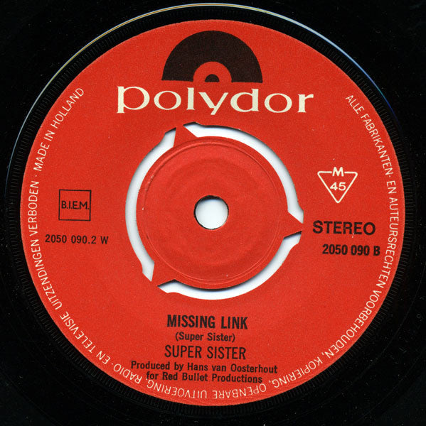 Supersister (2) : A Girl Named You (7", Single)