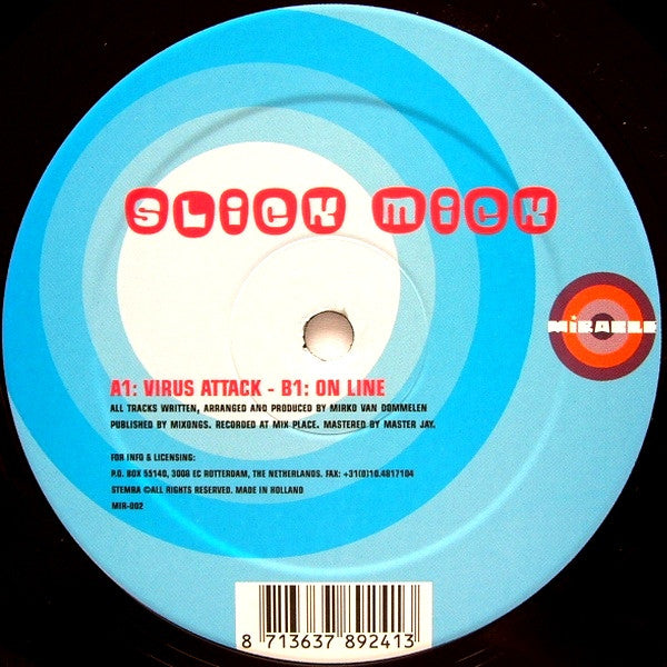 Slick Mick : Virus Attack (12")