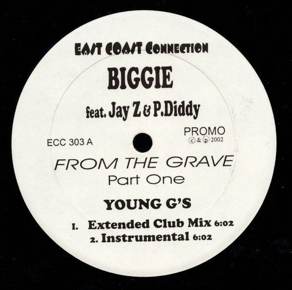 Biggie Smalls : From The Grave Part 1 (12", Promo, Unofficial)