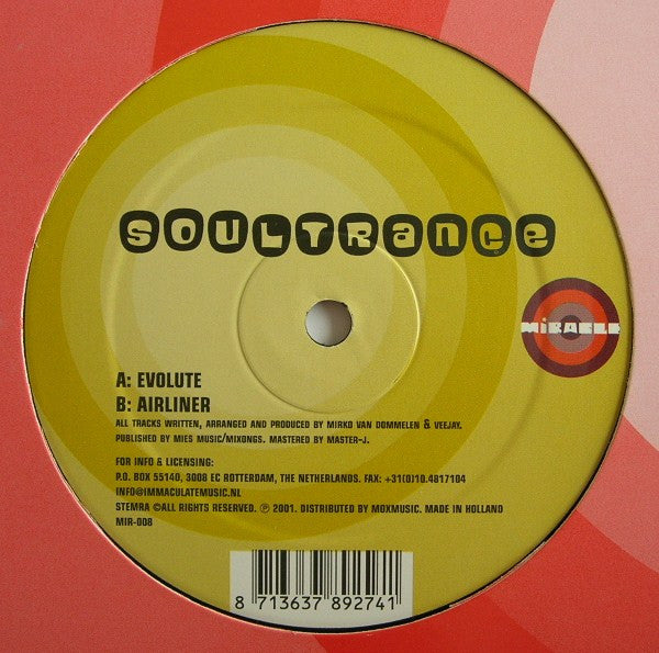 Soultrance : Evolute / Airliner (12")