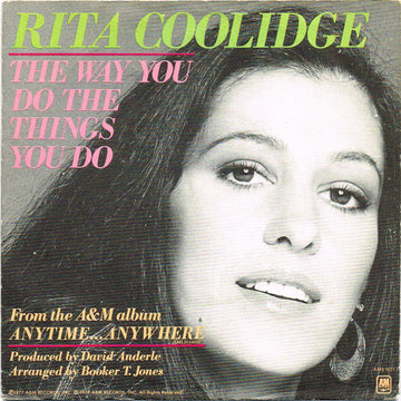 Rita Coolidge : The Way You Do The Things You Do (7", Single)