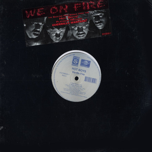 Hot Boys : We On Fire (12")