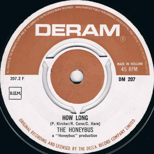 Honeybus : Girl Of Independent Means / How Long (7", Single)