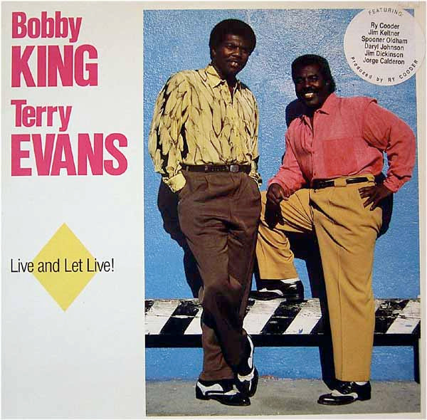 Bobby King & Terry Evans : Live And Let Live! (CD, Album)