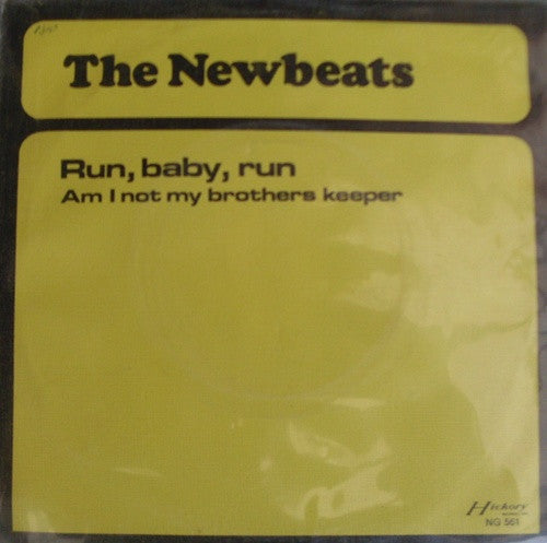 The Newbeats : Am I Not My Brothers Keeper / Run, Baby Run (Back Into My Arms) (7", RE)