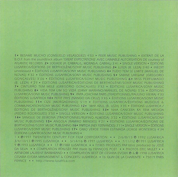 Cesaria Evora : Best Of (CD, Comp)