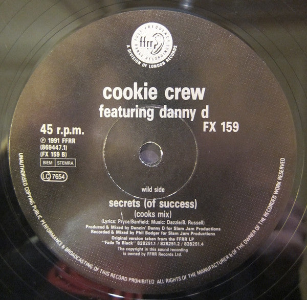 Cookie Crew* : Secrets (Of Success) (12", Single)