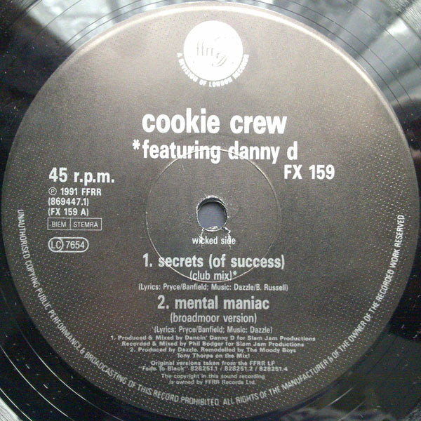 Cookie Crew* : Secrets (Of Success) (12", Single)