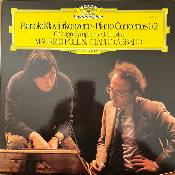 Béla Bartók - Chicago Symphony Orchestra, Maurizio Pollini • Claudio Abbado : Klavierkonzerte = Piano Concertos 1 + 2 (LP, Album, Pri)