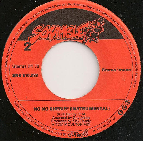Emly Starr : No No Sheriff (7", Single)
