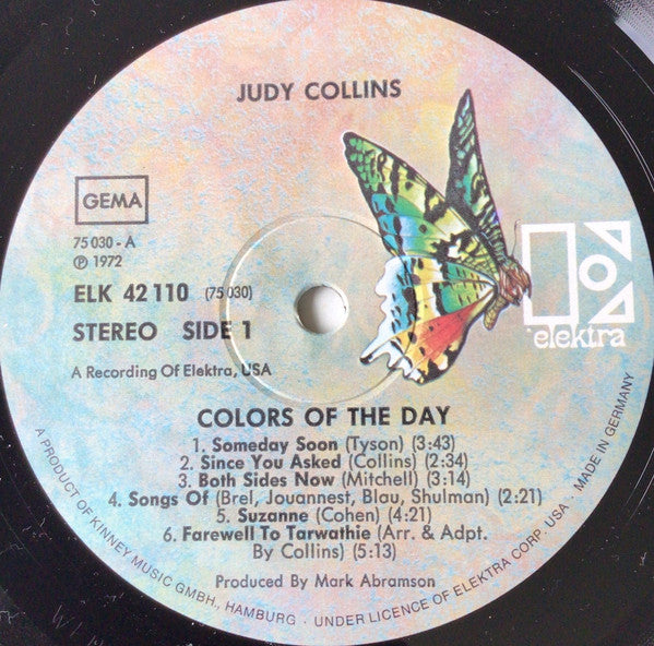 Judy Collins : Colors Of The Day The Best Of Judy Collins (LP, Comp, RE)