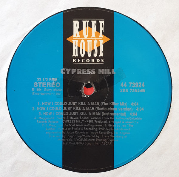 Cypress Hill : The Phuncky Feel One / How I Could Just Kill A Man (12", Blu)