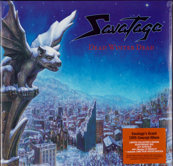 Savatage : Dead Winter Dead (2xLP, Album, Ltd, RE, RM, Red)