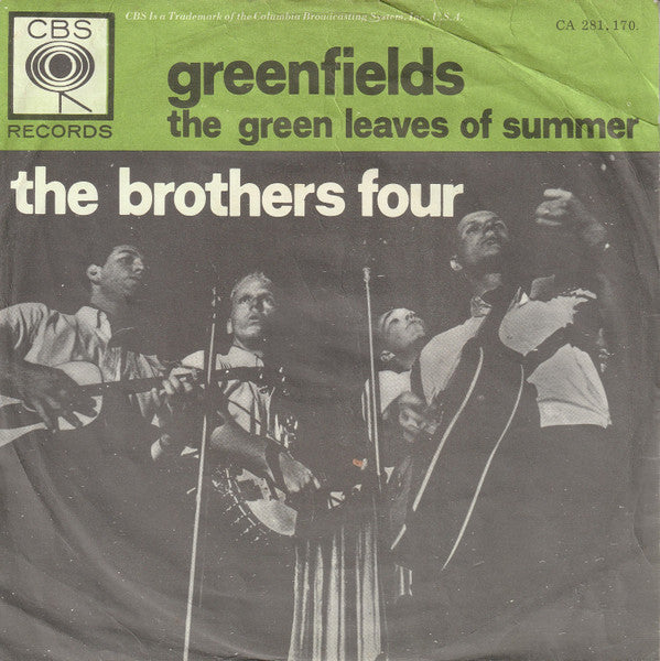 The Brothers Four : Greenfields (7", Single)