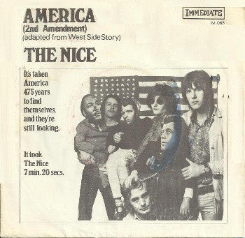 The Nice : America (2nd Amendment)  (7", Single)