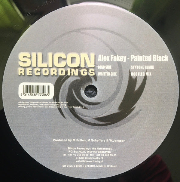 Alex Fakey : Painted Black (12")