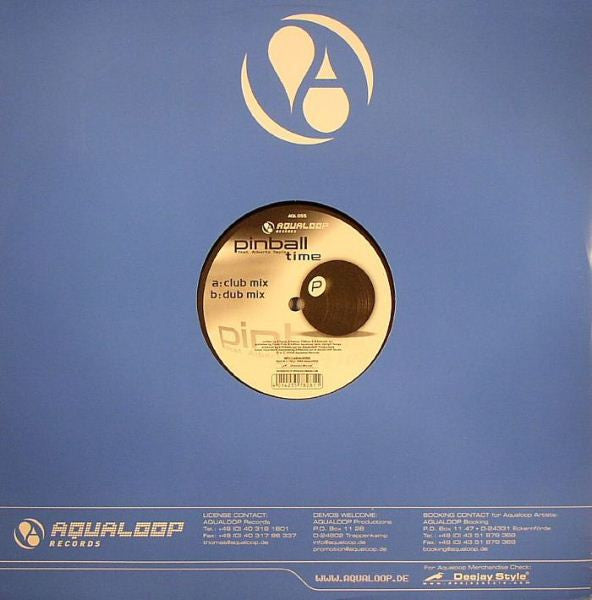 Pinball Feat. Alberto Tapia : Time (12")