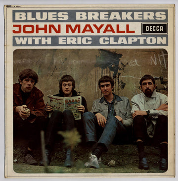 John Mayall With Eric Clapton : Blues Breakers (LP, Album, Mono, Fli)