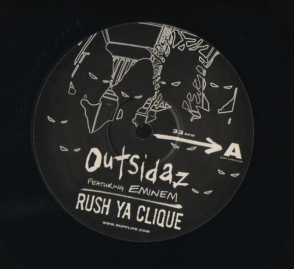 Outsidaz : Rush Ya Clique / Money Money Money (12", Single, Promo)
