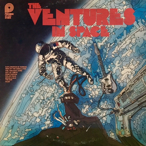 The Ventures : The Ventures In Space (LP, Album, RE)