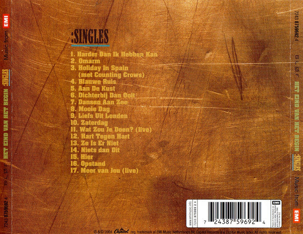 Bløf : Het Eind Van Het Begin: Singles (CD, Comp)