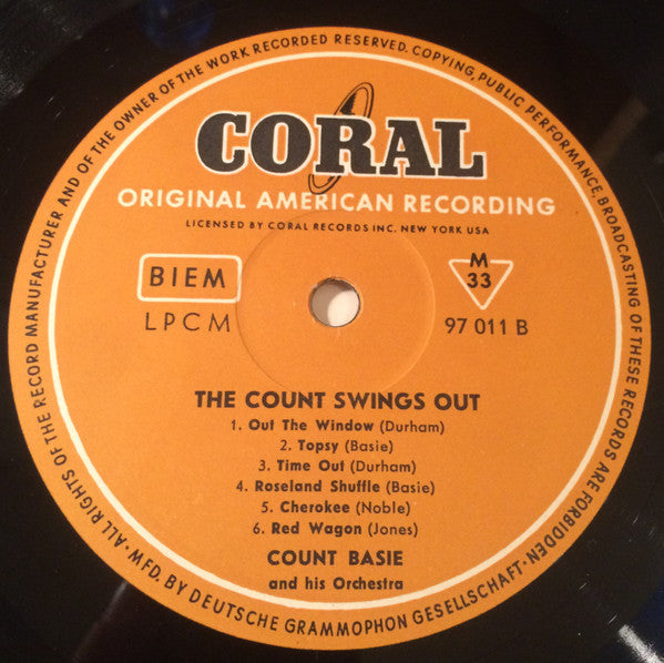 Count Basie And His Orchestra* : The Count Swings Out (LP, Mono)