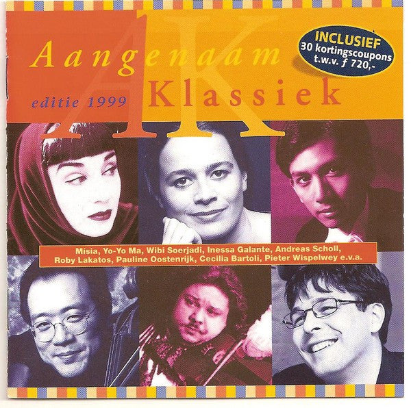 Various : Aangenaam... Klassiek - Editie 1999 (CD, Smplr)