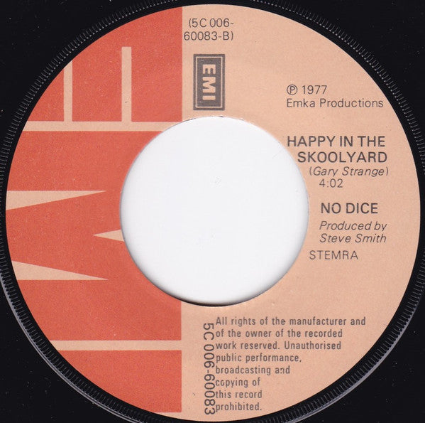 No Dice : Silly Girl (7")