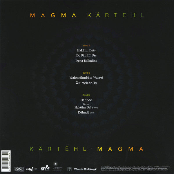 Magma (6) : Kãrtëhl (LP, 180 + LP, S/Sided, Etch, 180 + Album, Dlx)