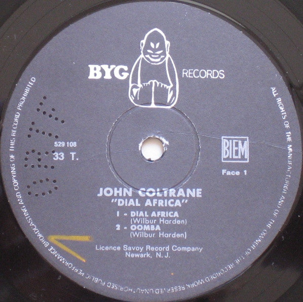 John Coltrane : Dial Africa (LP, Album, RE, Gat)