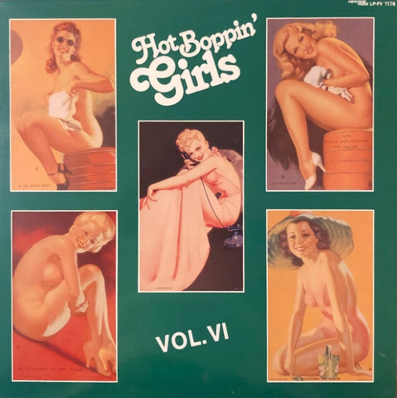 Various : Hot Boppin' Girls Vol. VI (LP, Comp)