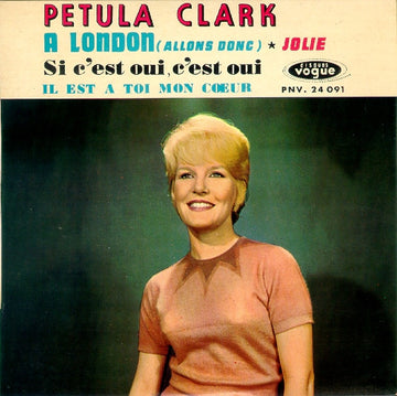 Petula Clark : A London (Allons Donc) (7", EP)